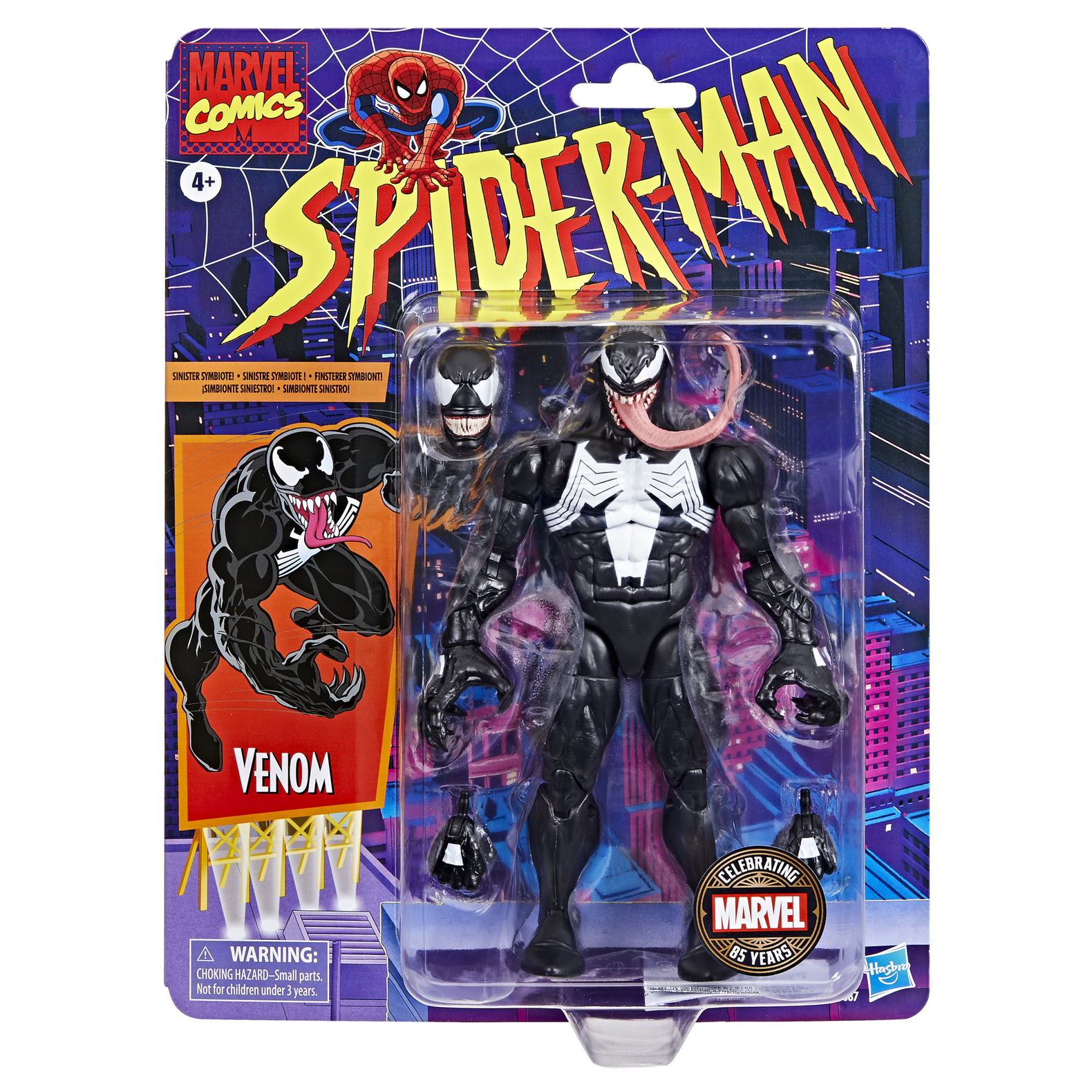 Marvel Legends Series 6-Inch Scale Venom Collectible Action Figure for Marvel Fans and Collectors