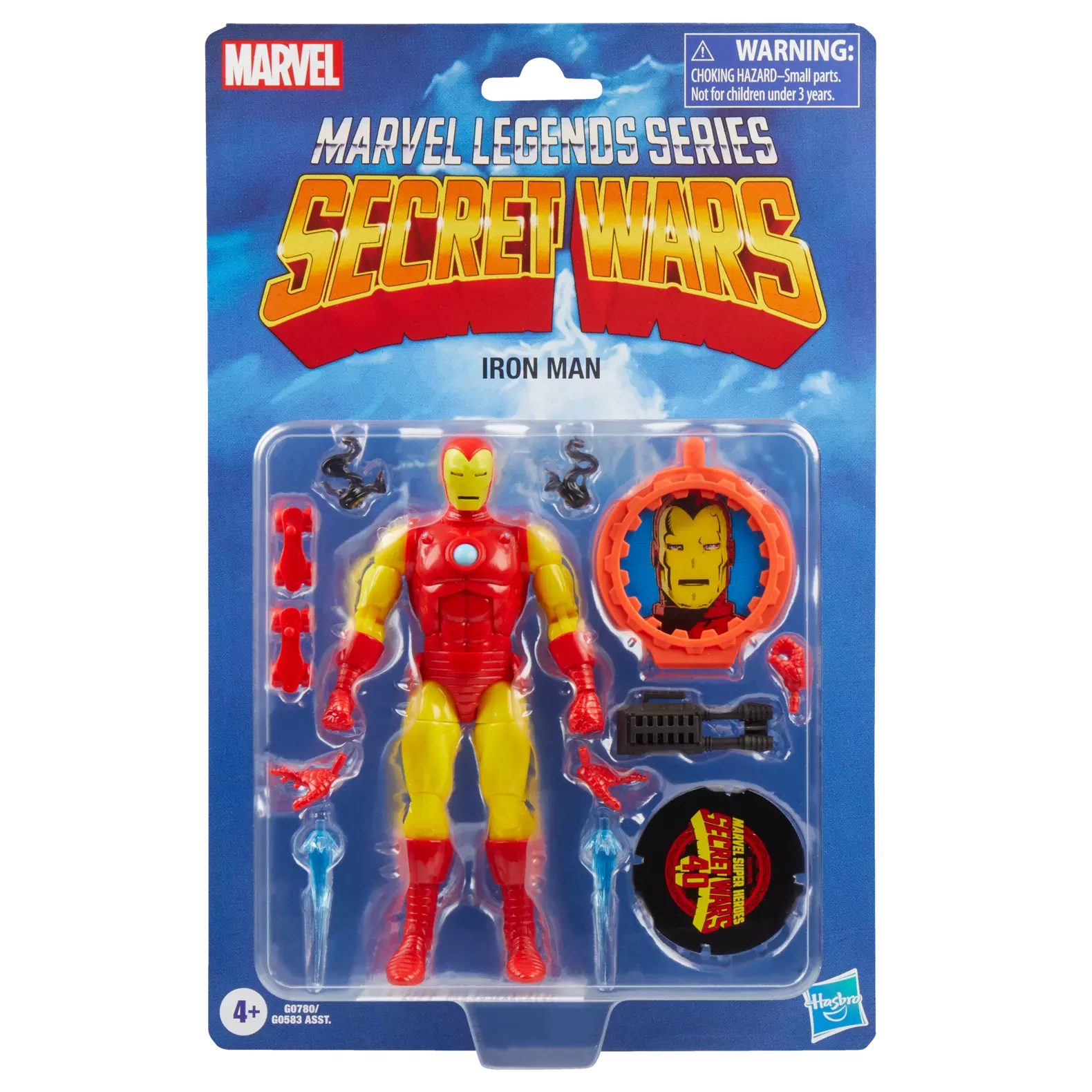 6-Inch Marvel Legends Series Secret Wars Iron Man Premium Action Figure