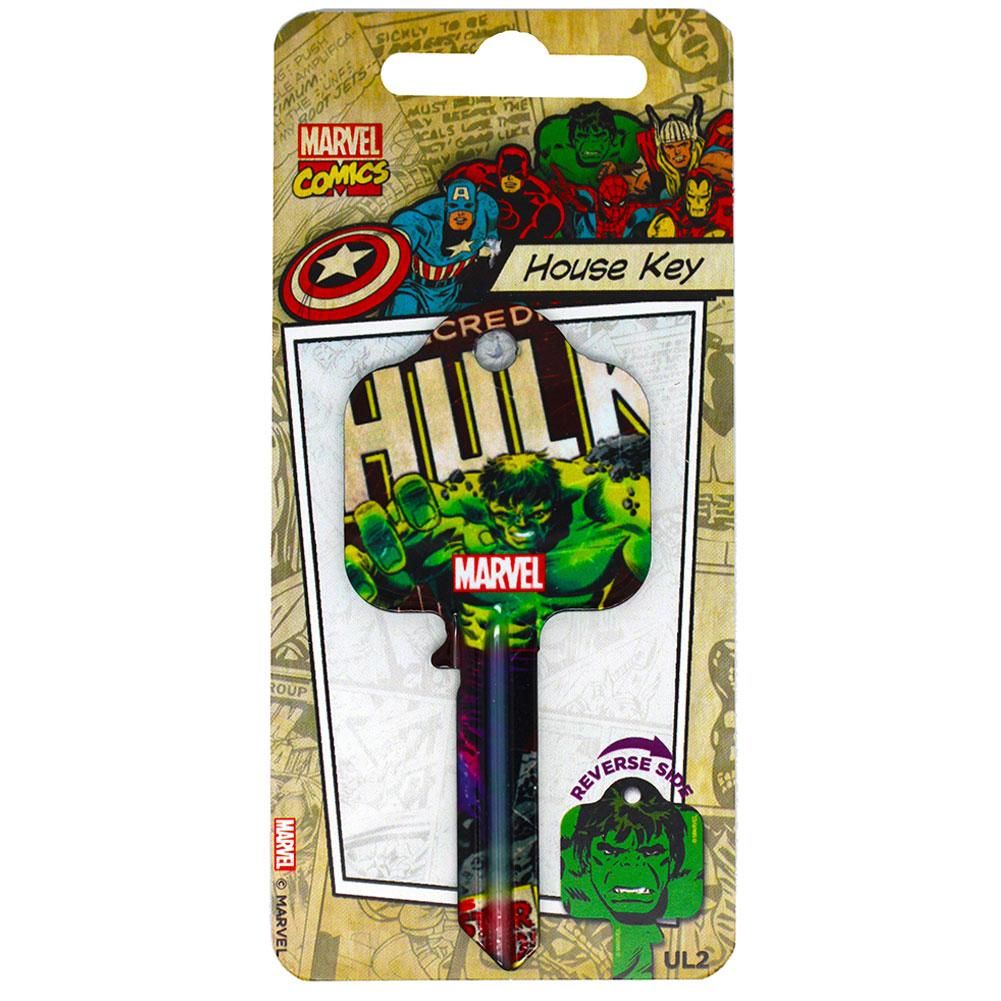 High - Quality Marvel Hulk - Themed Blank Door Key