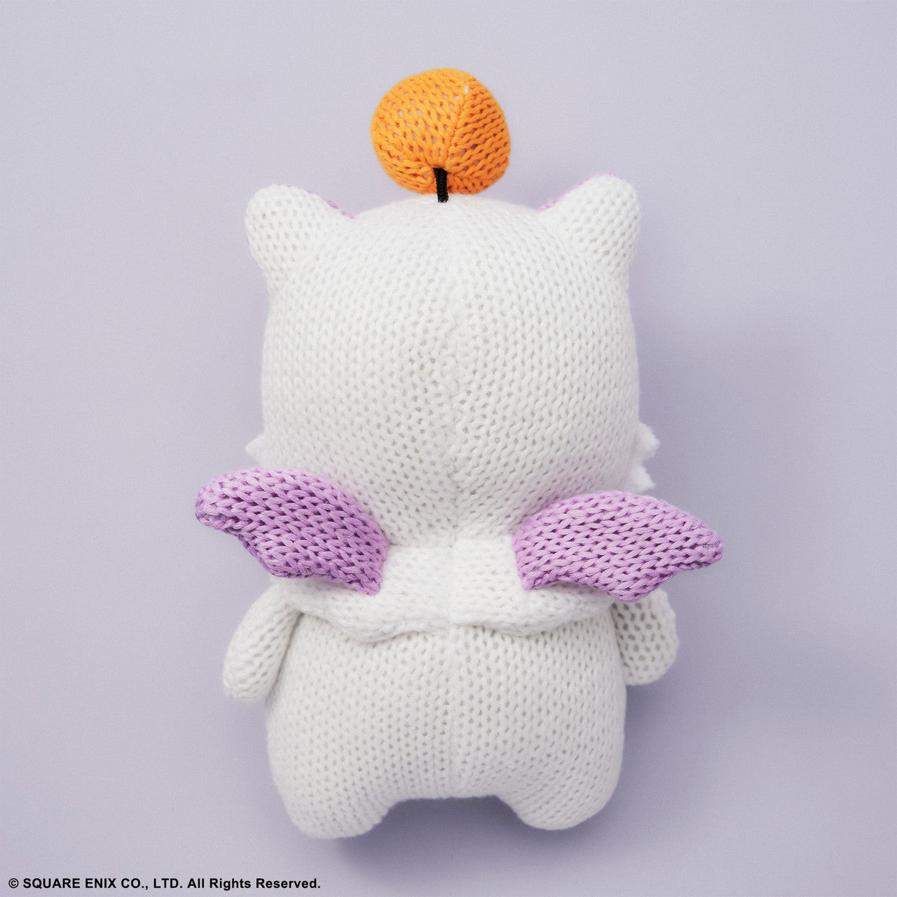 Soft and Fluffy FINAL FANTASY Knitted Moogle Plush Toy