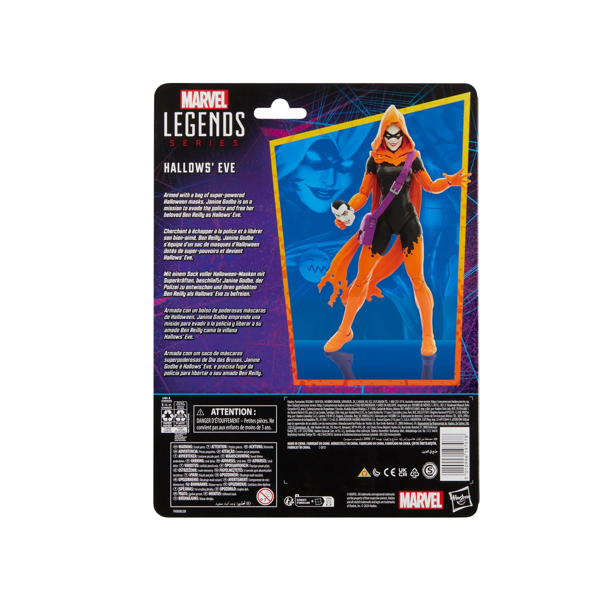 Hasbro Marvel Legends Series 6-Inch Hallows' Eve Action Figure for Collectors