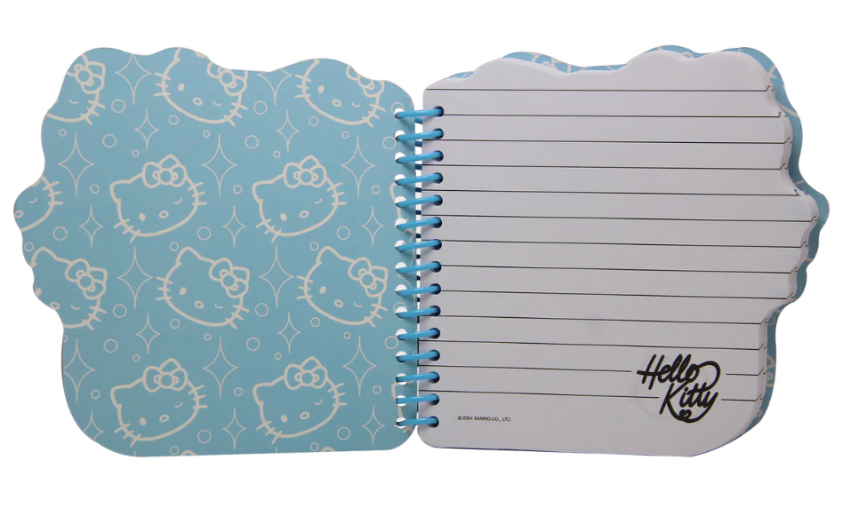 Adorable Hello Kitty & Friends Themed Notebook in Kitty Shape