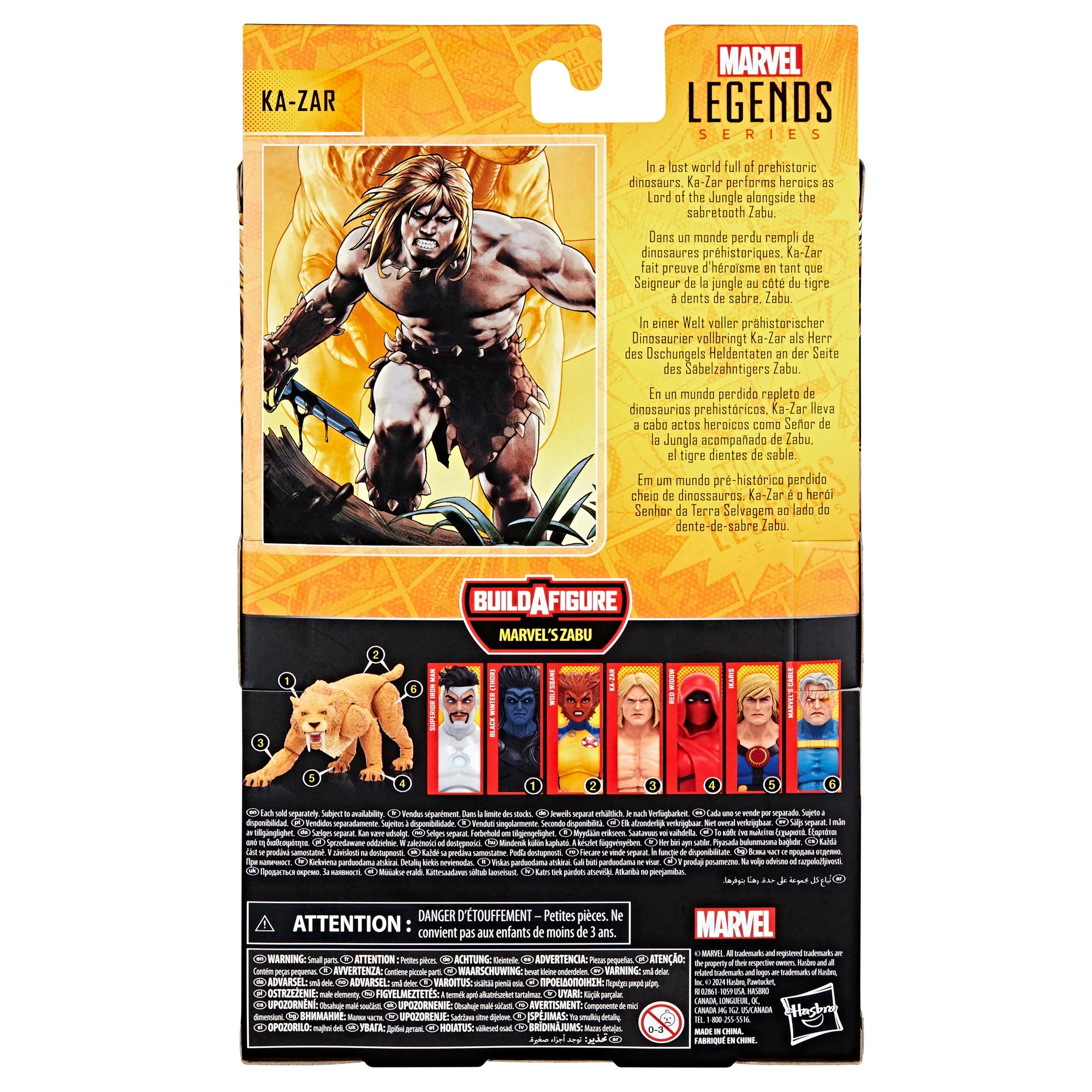 Hasbro's 6-Inch Marvel Legends Series Collectible Ka-Zar Action Figure