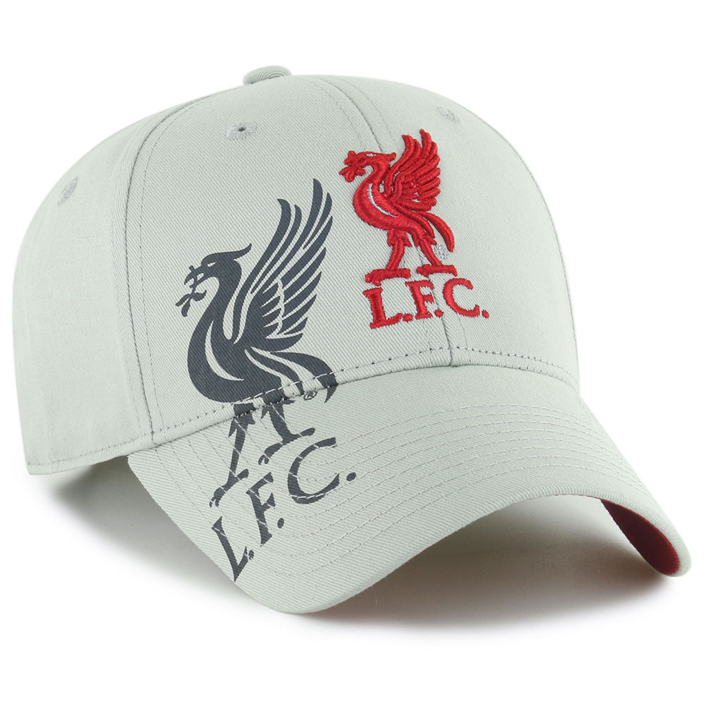 Obsidian Grey Liverpool FC Curved Brim Cap for Adults