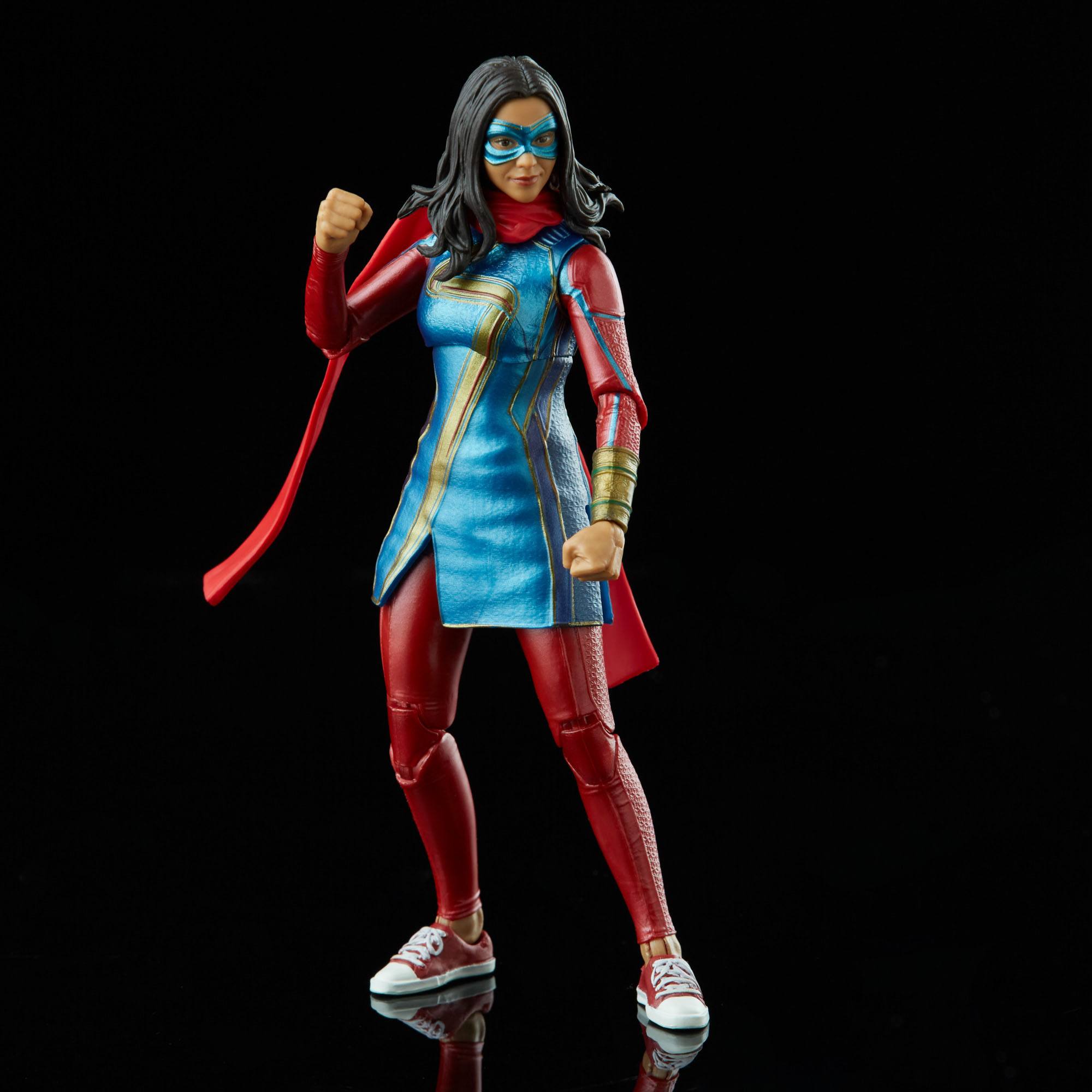 Hasbro's Premium Marvel Legends Series 6-Inch Collectible Action Figure of Ms. Marvel from Disney Plus