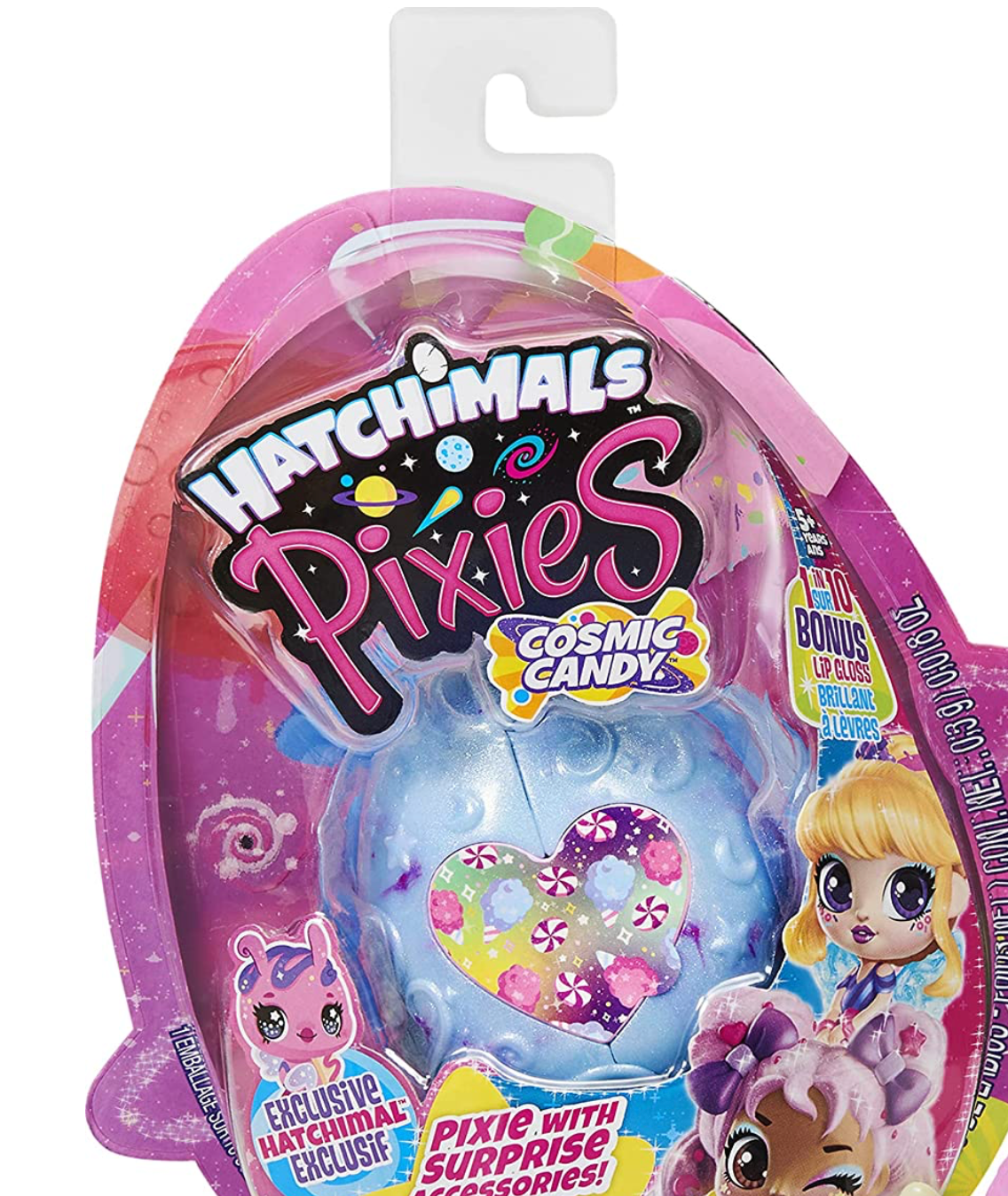 Hatchimals Pixies: Cosmic Candy Pixie Doll and Surprise Accessory Set for Kids
