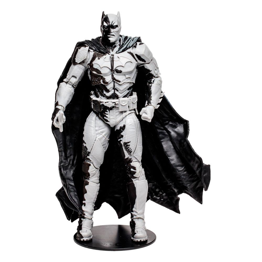 McFarlane 7-Inch DC Direct Line Art Variant Black Adam Batman Action Figure with SDCC Comic