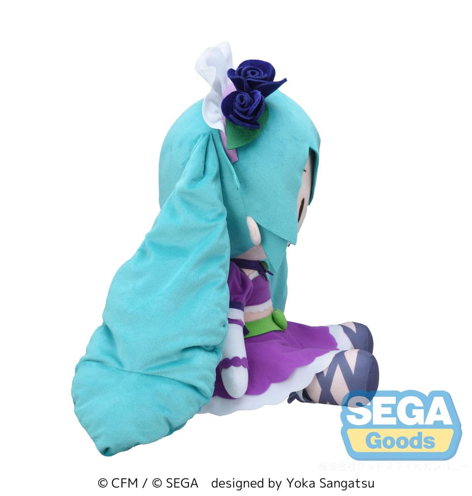 Sparkly Purple Hatsune Miku Fuwa Petit Plush for Dress - Up and Dance Parties