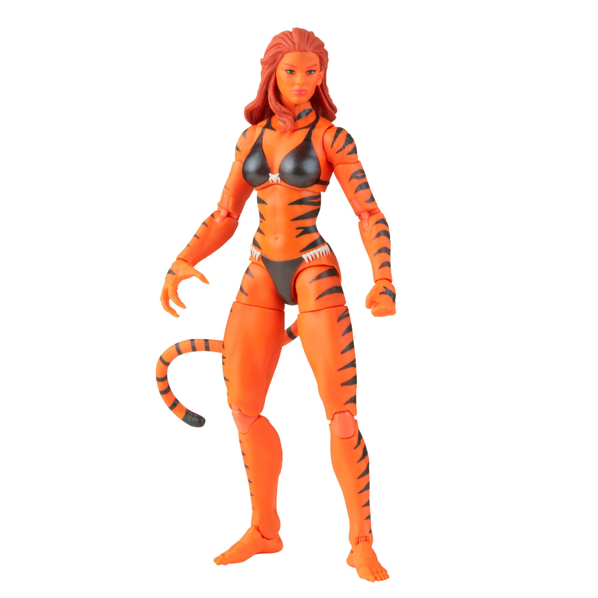 Hasbro 6 - inch Marvel Legends Series Premium Marvel's Tigra Action Figure