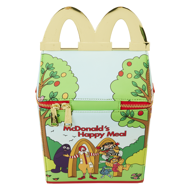 Loungefly Retro McDonald's Happy Meal Adjustable Crossbody Bag