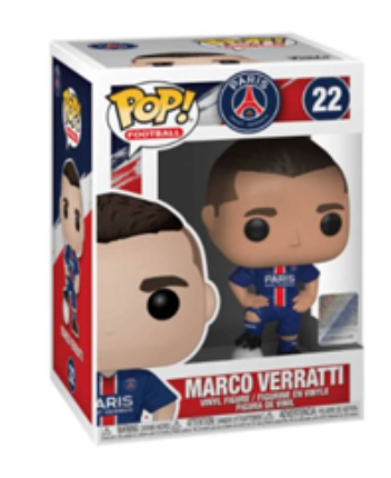 Marco Verratti Paris Saint - Germain (PSG) Collectible Football Funko Pop! Vinyl Figurine