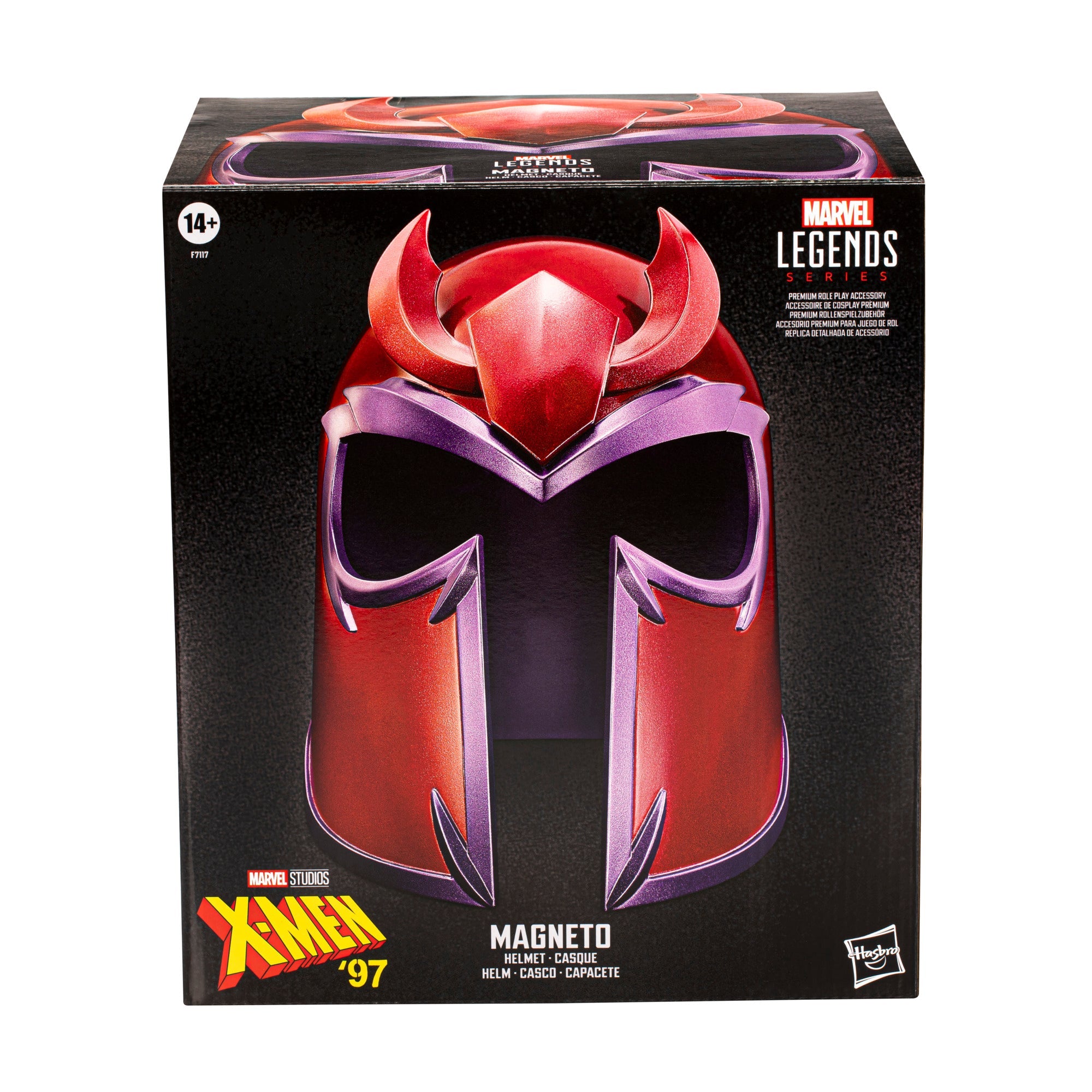 Marvel Legends 1/1 Scale Premium X-Men '97 Magneto Helmet for Roleplay