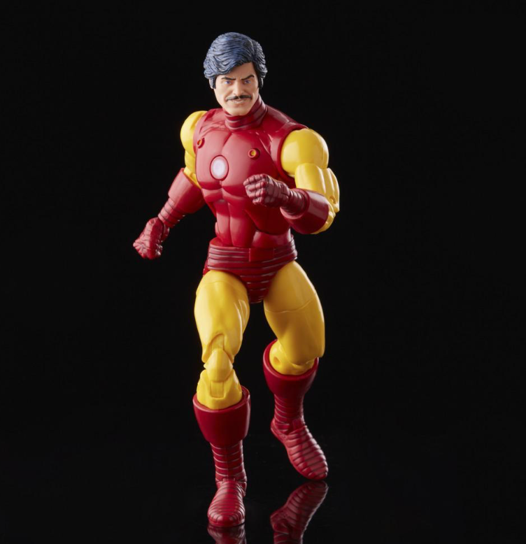 Marvel Legends Series 20th Anniversary Deluxe Retro Iron Man Action Figure for Collectors and Fans