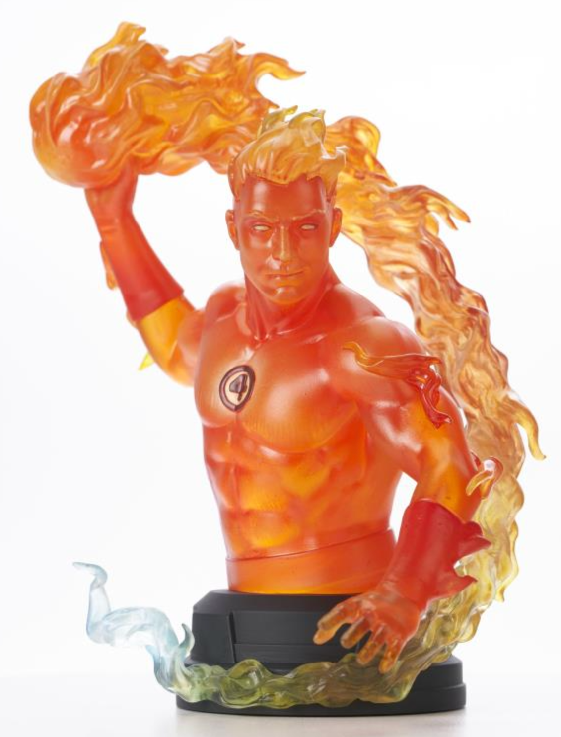 Marvel's Human Torch 1/6 Scale Translucent Resin Limited Edition Bust