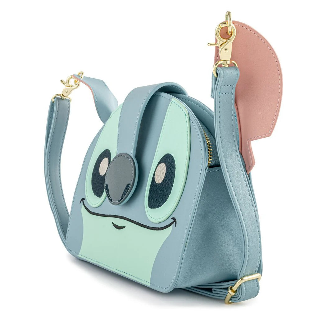 Loungefly Disney Lilo & Stitch Luau Cosplay Adjustable Crossbody Purse