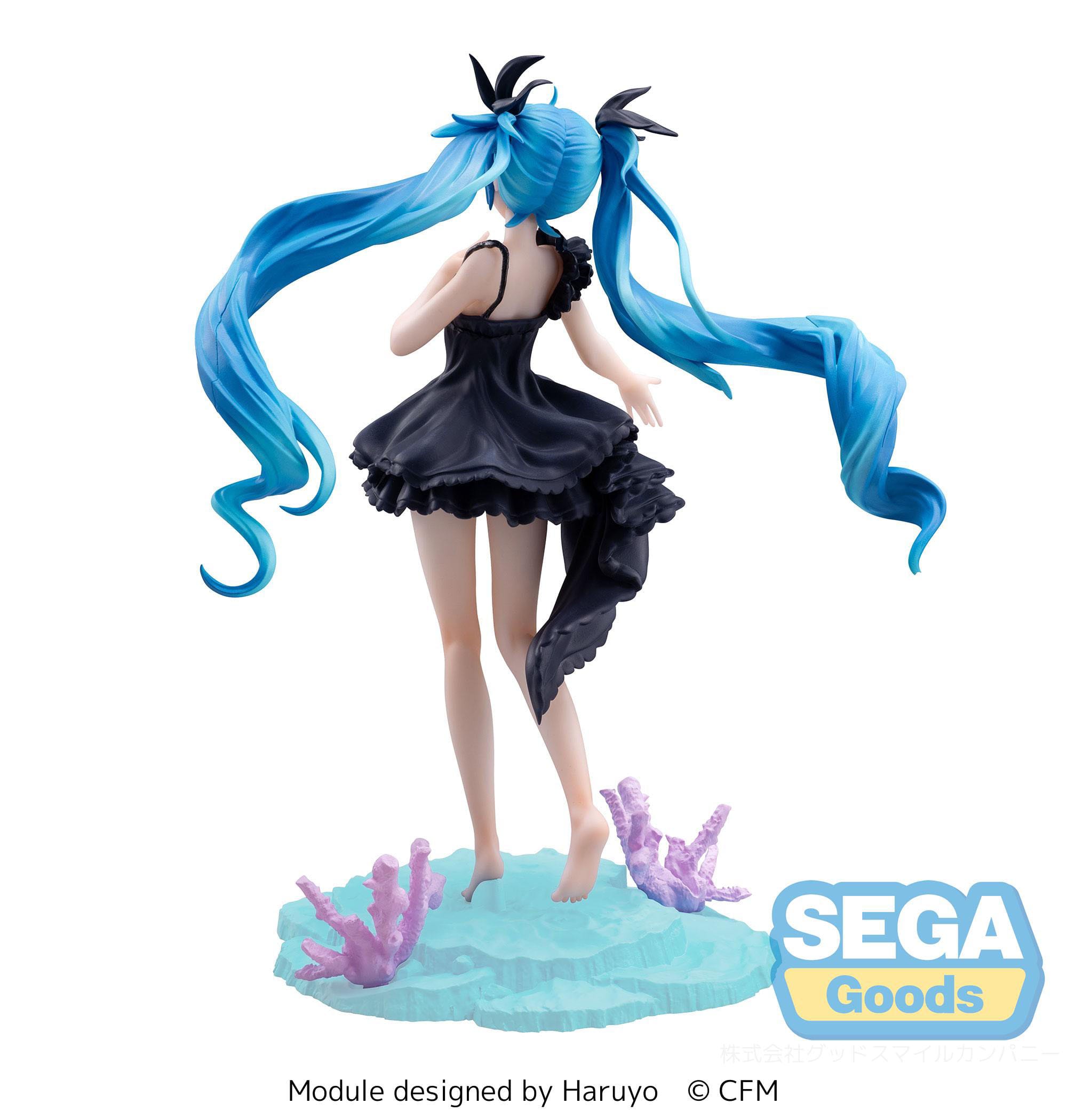 Hatsune Miku (Deep Sea Girl) Figure from Project DIVA MEGA 39's Luminasta Series