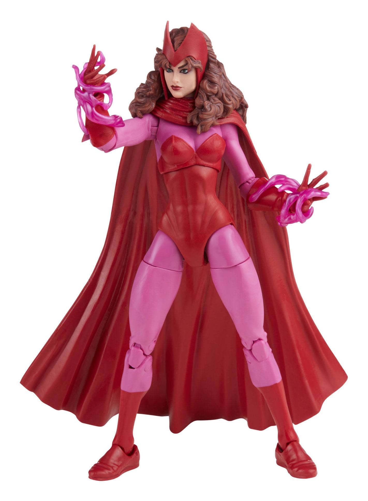 Hasbro's High - Quality Marvel Legends Series Retro - Style Scarlet Witch Action Figure for Fans and Collectors