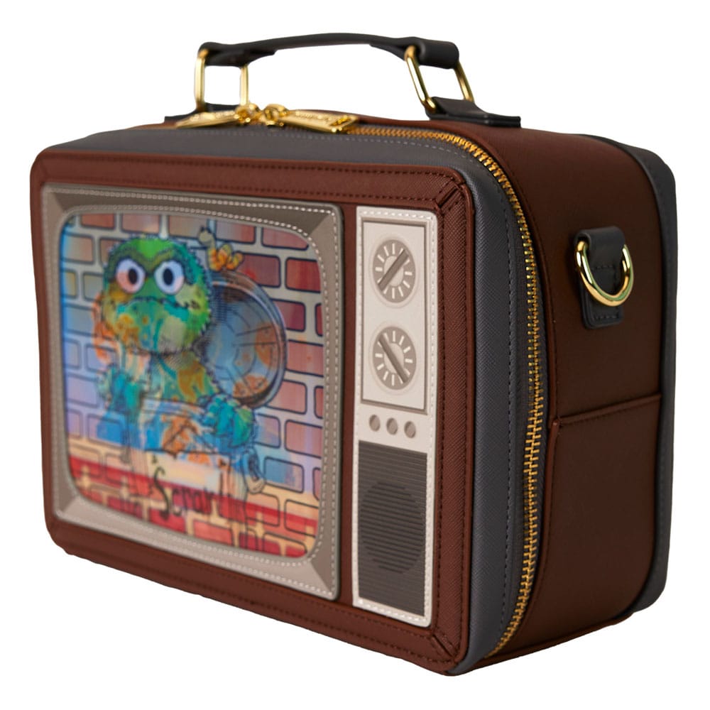 Loungefly Retro TV Style Sesame Street Adjustable Lenticular Crossbody Bag