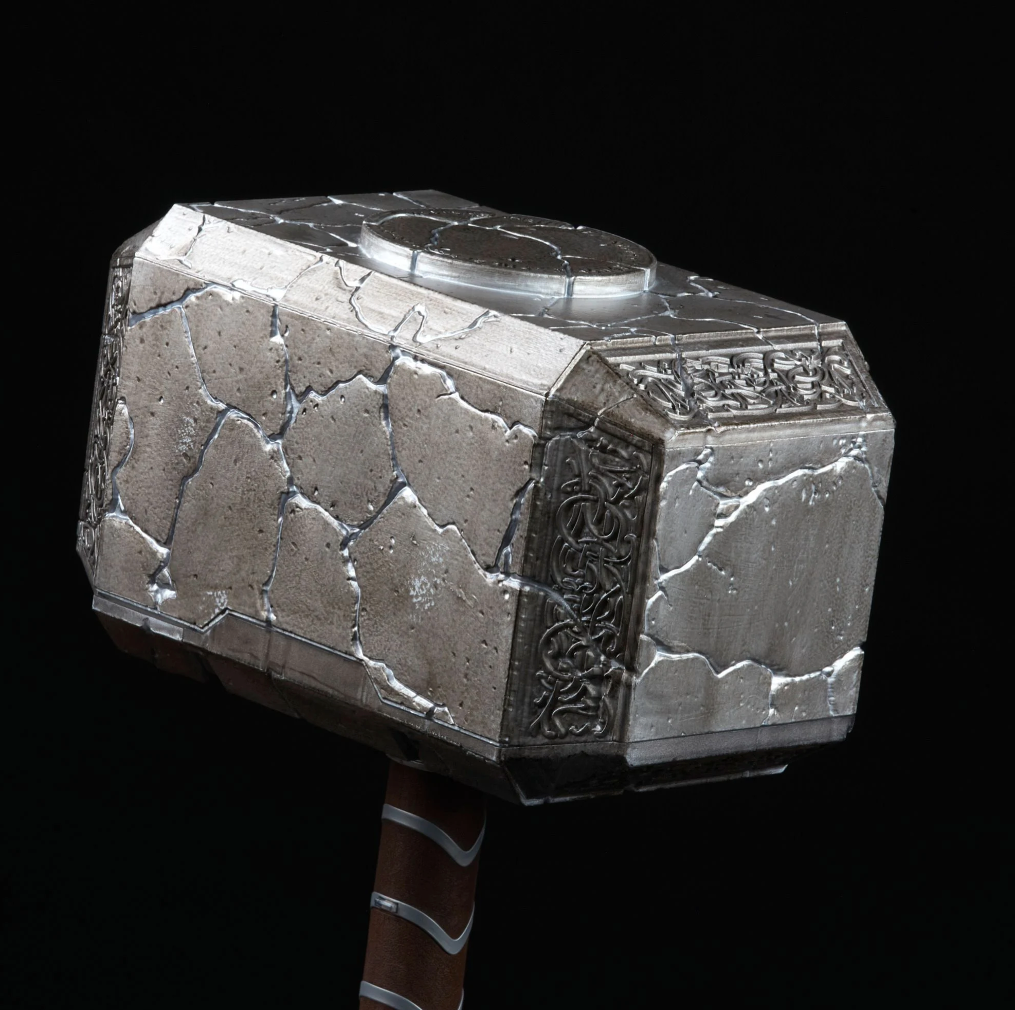 Marvel Legends Series Authentic Electronic Replica of Mighty Thor's Iconic Mjolnir Hammer