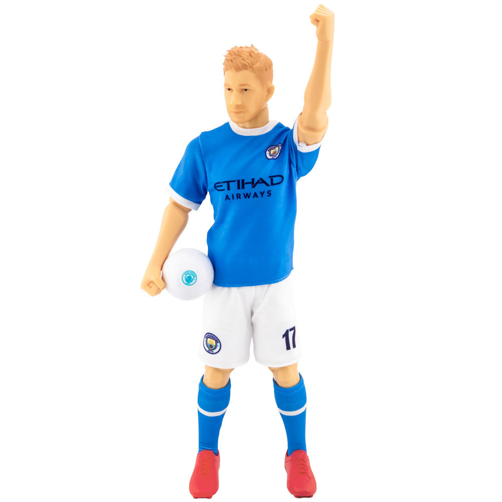 High - Quality Manchester City Football Club Kevin De Bruyne Action Figure Collectible