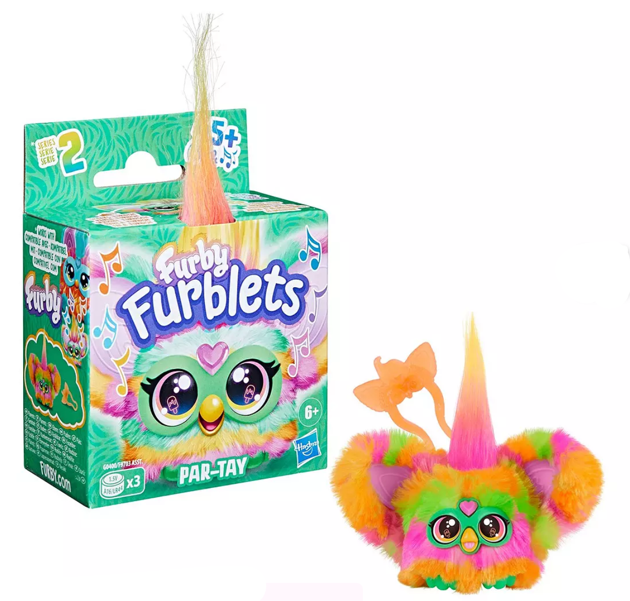Funky Mini Furby Furblet Par-Tay Toy for 6+ Year Olds