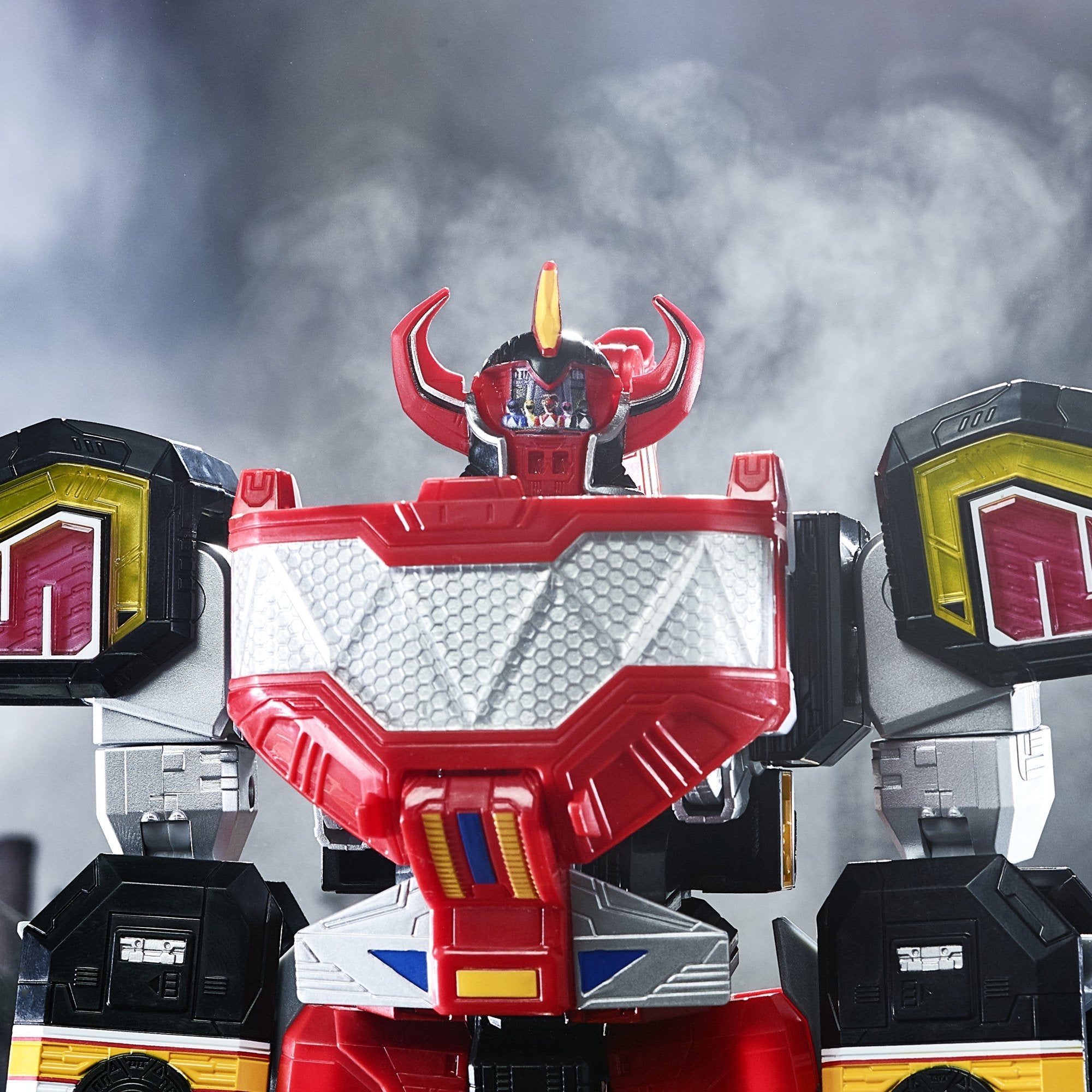 Hasbro Power Rangers Lightning Collection Premium Collectible Zord Ascension Project Mighty Morphin Dino Megazord Figure Set