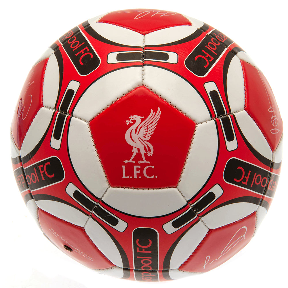 Authentic Liverpool FC Signed Training Equipment Gift Set for Fans