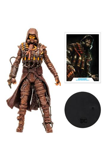 McFarlane DC Multiverse Action Figure - Scarecrow Amber Variant Collectible with Gold Label