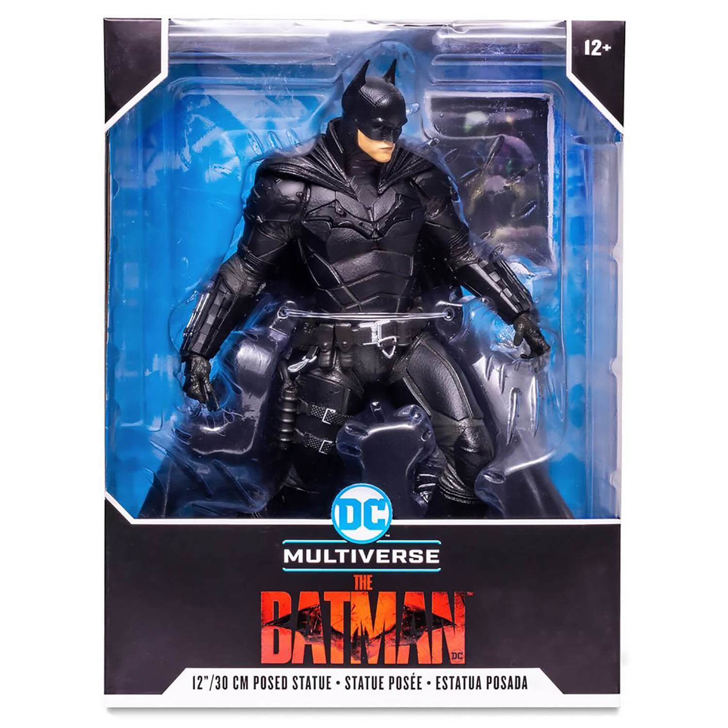 McFarlane DC Multiverse Highly Detailed 12-Inch Posed Statue of The Batman - The Dark Knight Vigilante