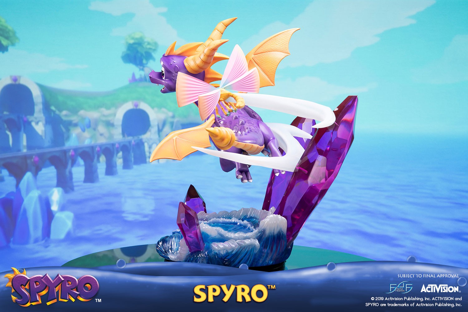 First4Figures Highly Detailed Spyro from Reignited Trilogy Statue