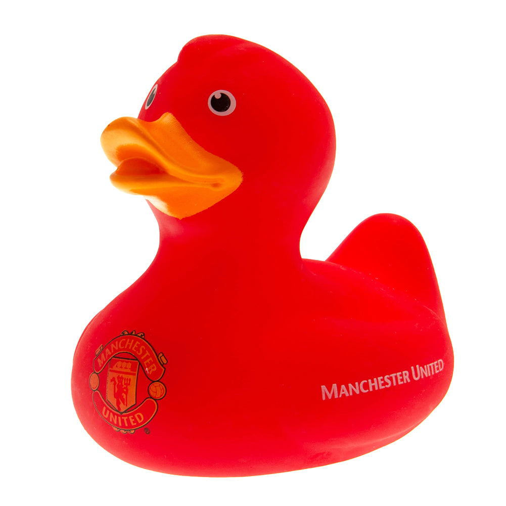 Manchester United Football Club Bath Time Rubber Duck Toy