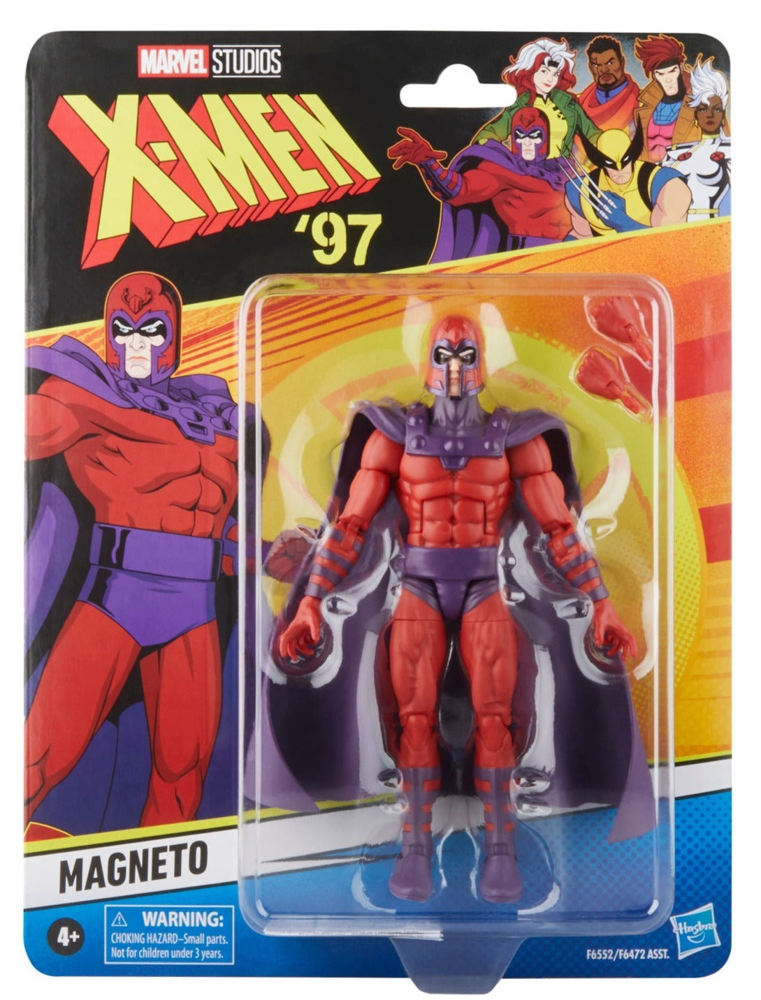 Marvel Legends Retro Collection - 6-Inch Scale X-Men '97 Inspired Magneto Action Figure for Collectors