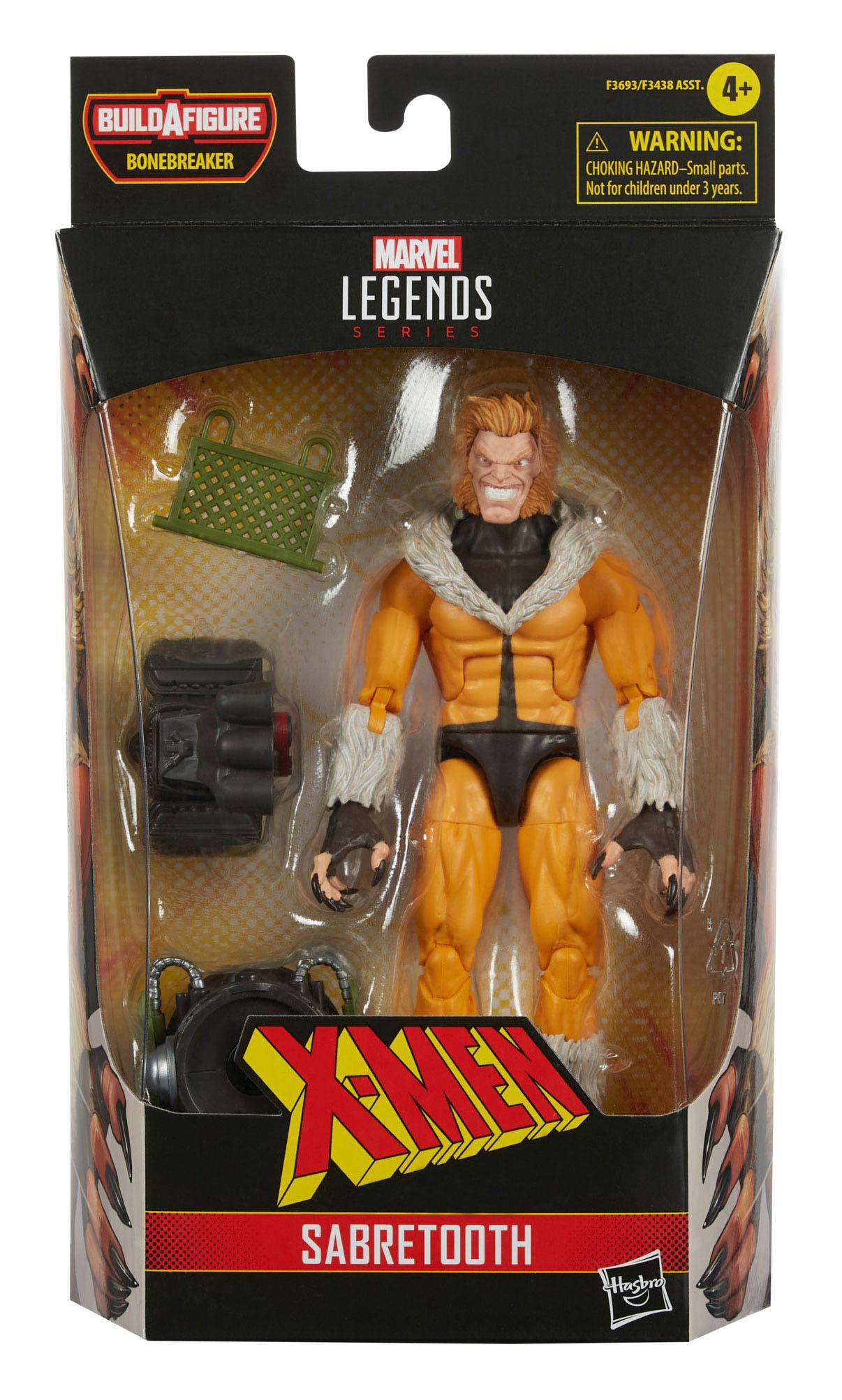 Marvel Legends Series 6-Inch Action Figure of Marvel’s Fierce Sabretooth