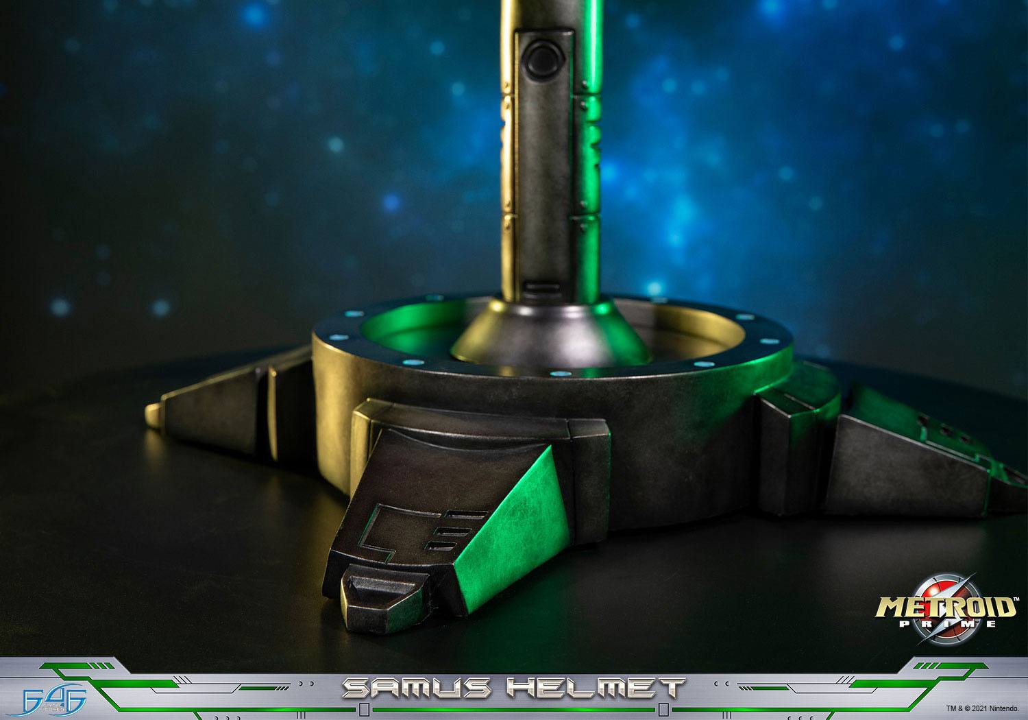 First4Figures Collectible Metroid Prime Samus Helmet Resin Statue