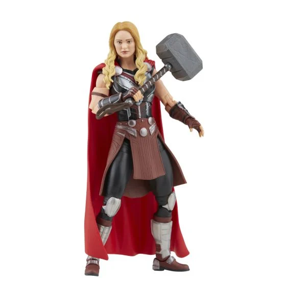 Marvel Legends Thor Love and Thunder Mighty Thor 6-Inch Action Figure for Comic and Movie Fans' Collections