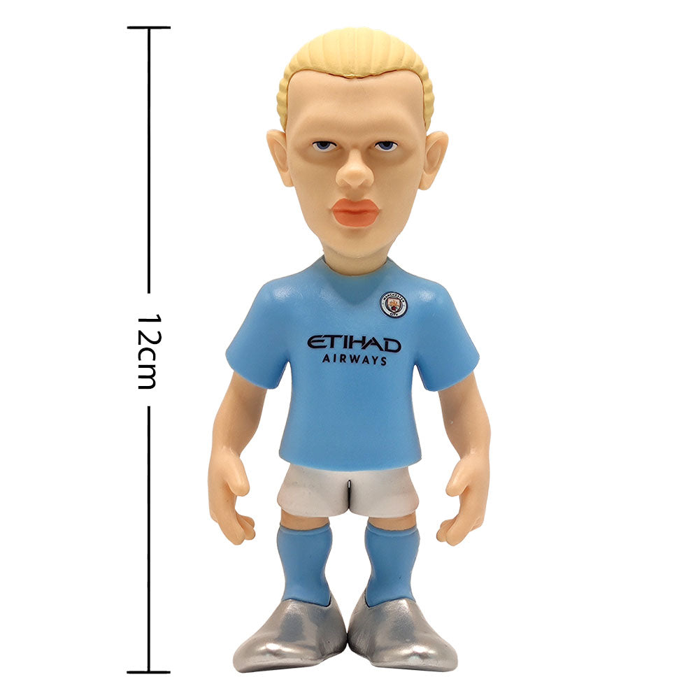 Collectible Manchester City FC MINIX Figurine of Football Star Erling Haaland