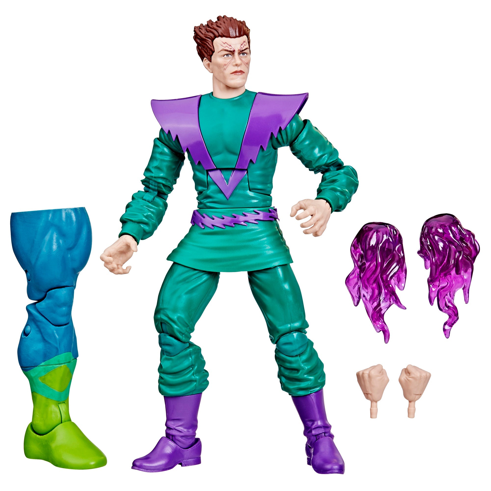 Marvel Legends Series Classic Comic Style Molecule Man Action Figure Collectible Toy