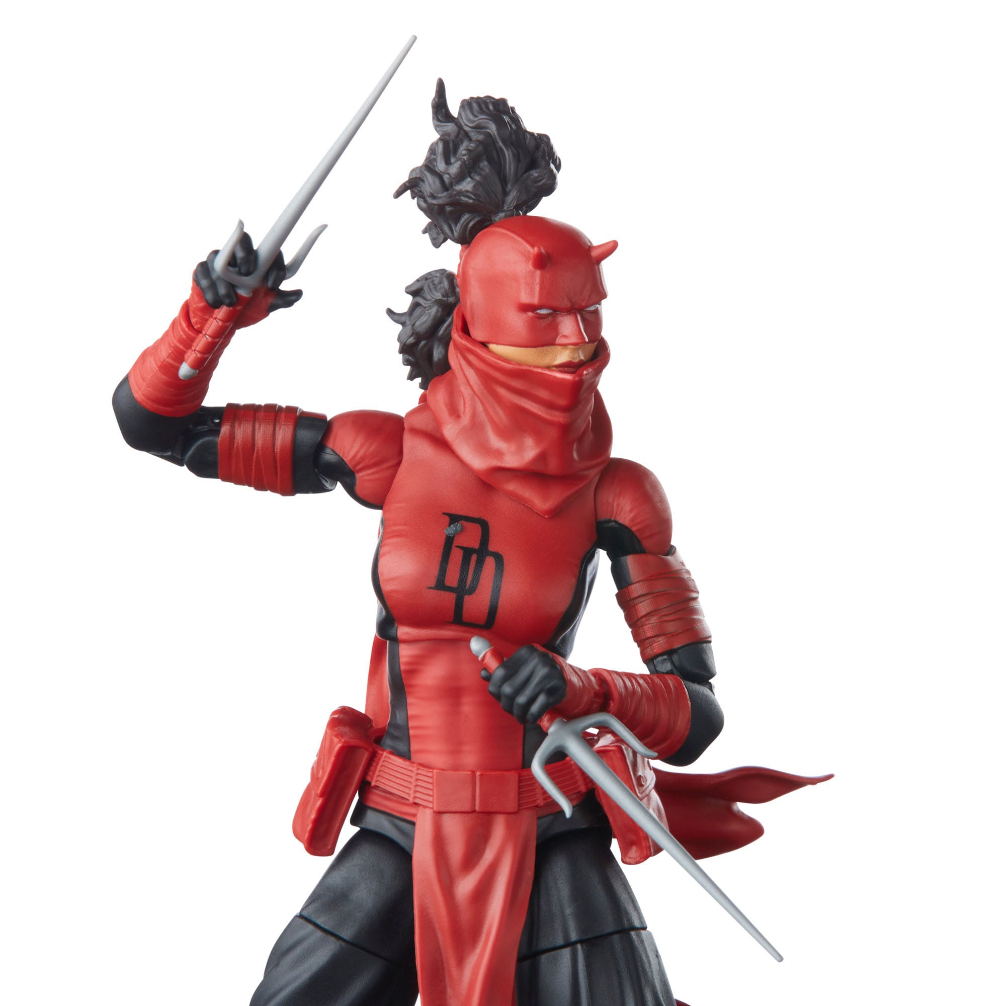 Hasbro Marvel Legends Retro-Style 6-Inch Action Figures Set: Spider-Man, Elektra Natchios as Daredevil