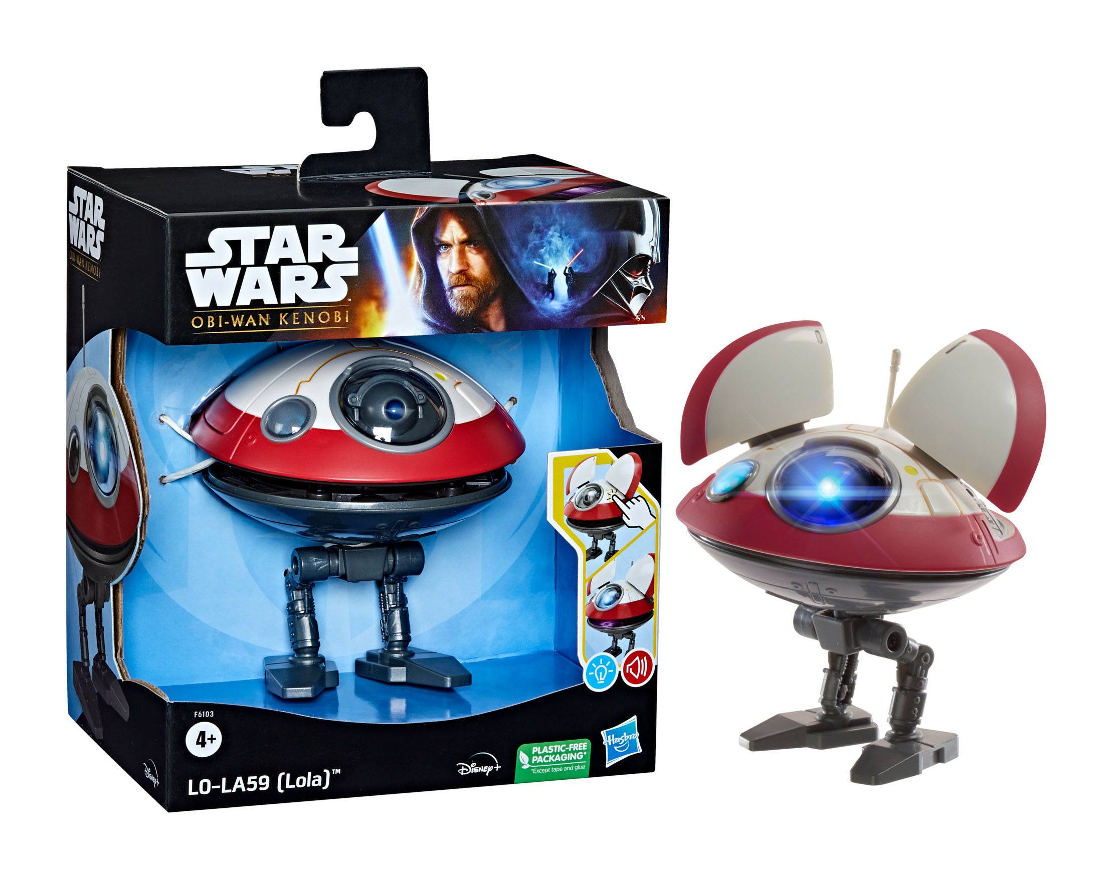 Hasbro 13 cm Star Wars Obi - Wan Kenobi Inspired Electronic Droid Figure LO - LA59 (Lola)