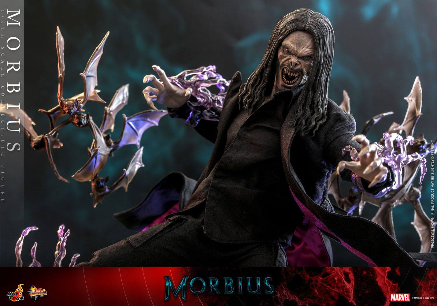 Hot Toys 1:6 Scale Collectible Figure of Marvel's Morbius - The Superhuman Vampire Character