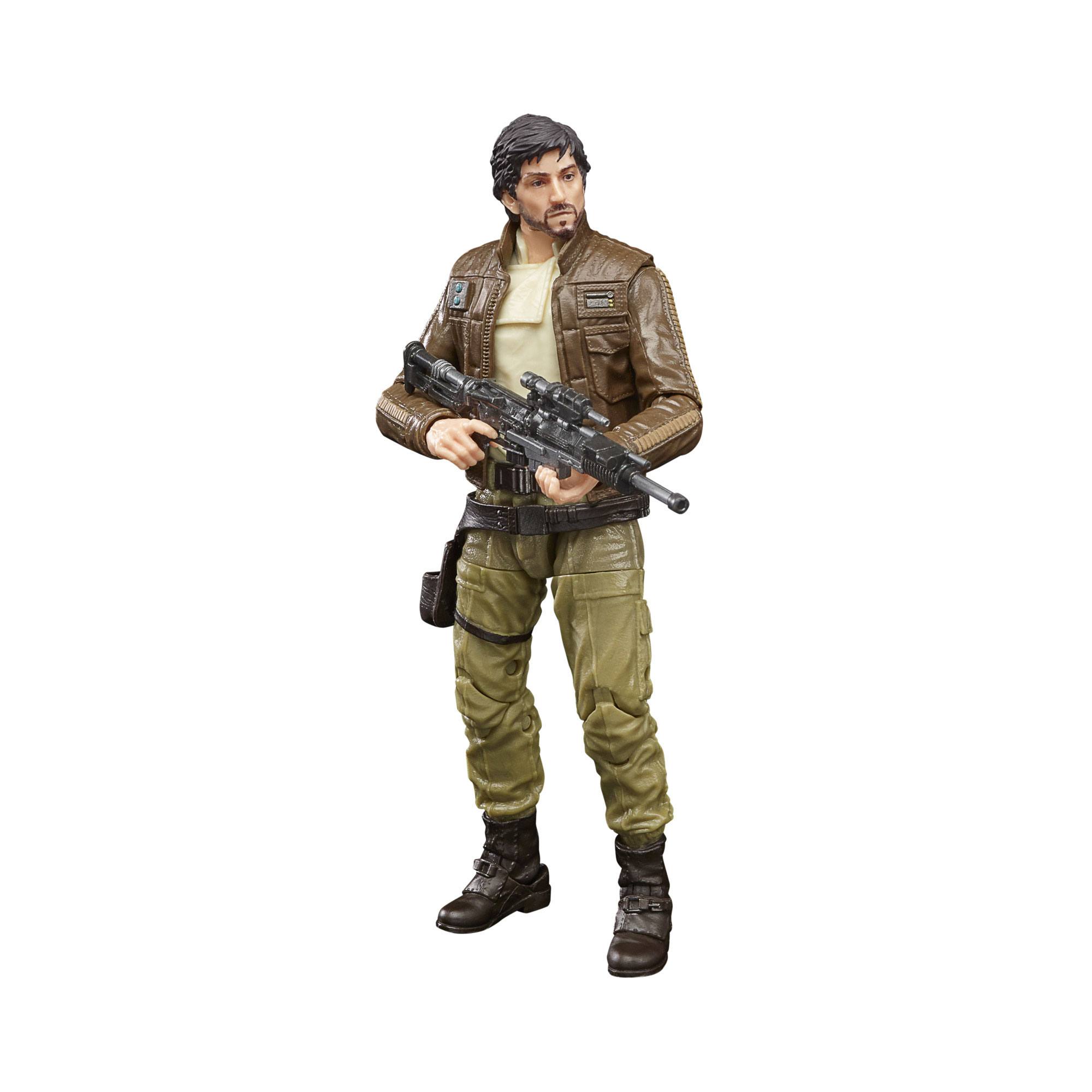 Hasbro 6-Inch Star Wars The Black Series Captain Cassian Andor Action Figure with Accessories