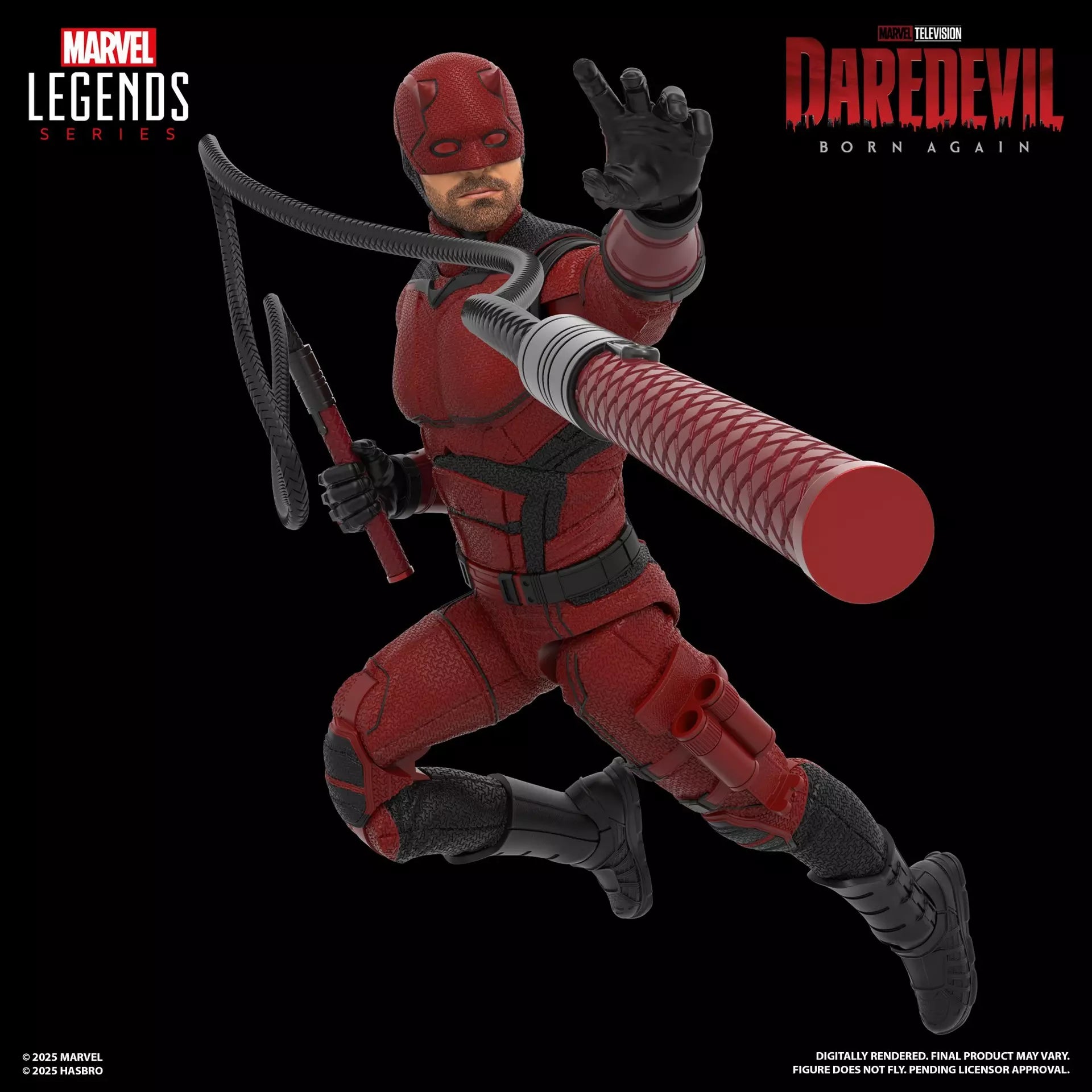 Hasbro Marvel Legends Series 6-Inch Daredevil: Born Again Action Figure Collectible Toy