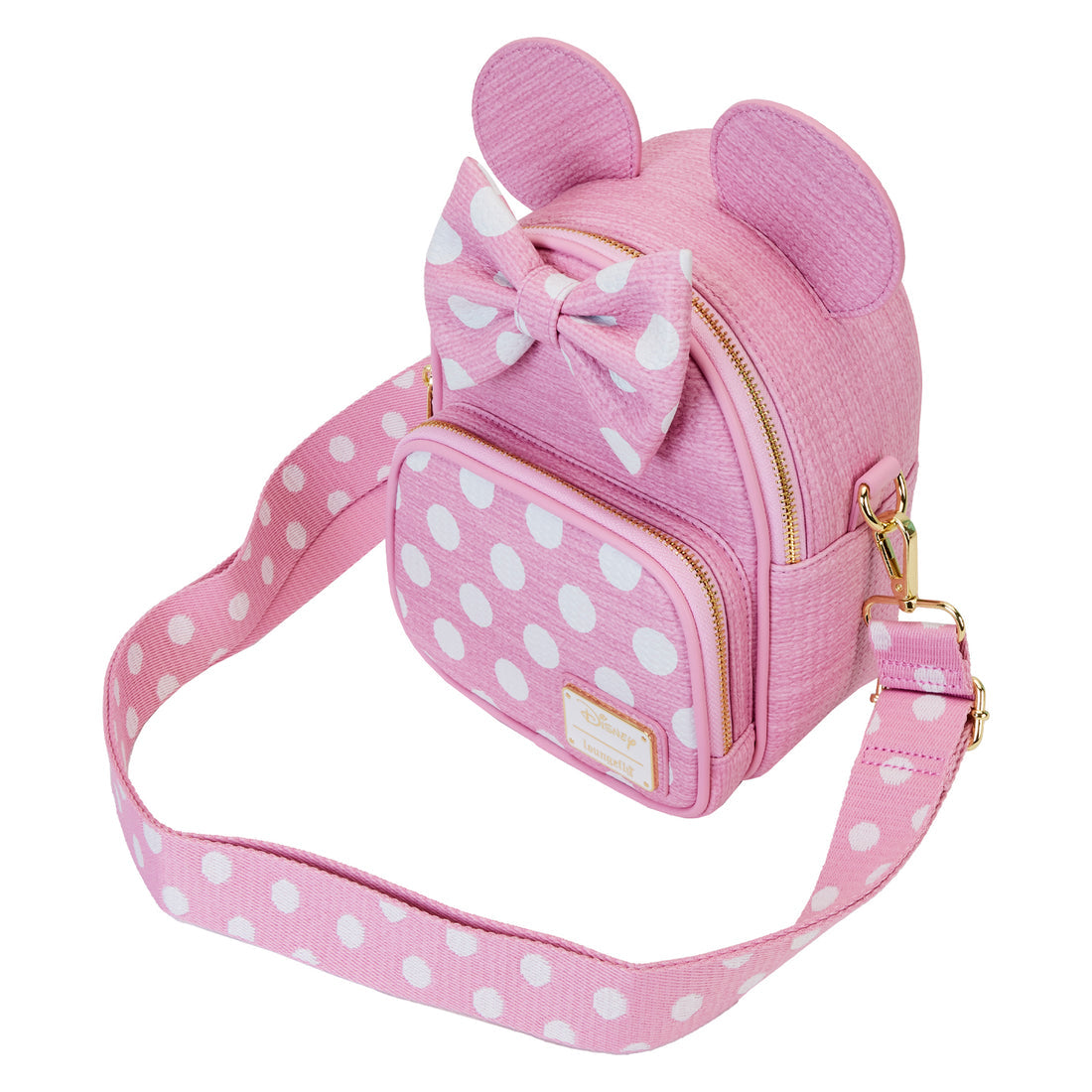 Loungefly Disney Mini Convertible Straw Bag Inspired by Minnie Mouse