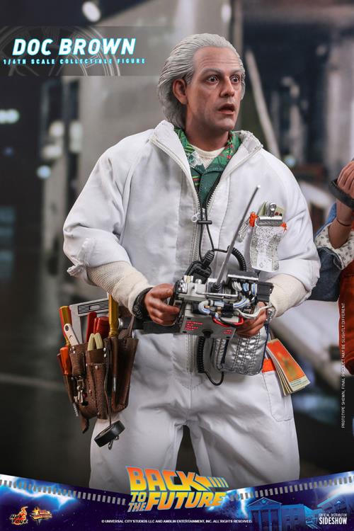 Hot Toys Back to the Future 1/6th Scale Movie Masterpiece Collectible Figure of Doc Brown