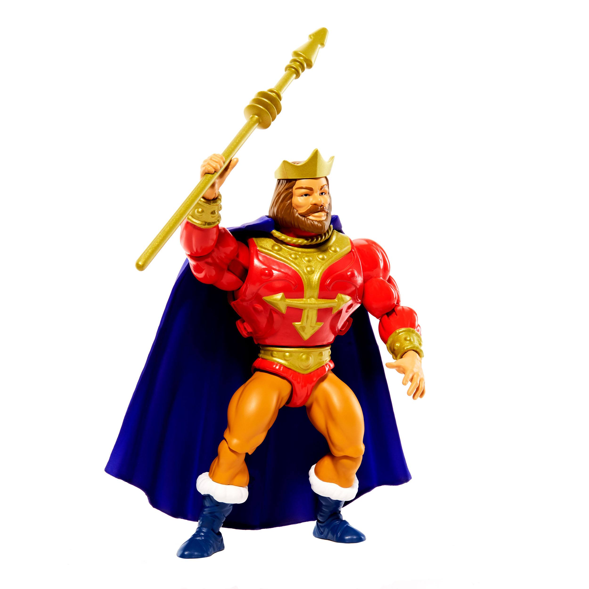 Highly Articulated Masters of The Universe Origins King Randor Action Figure