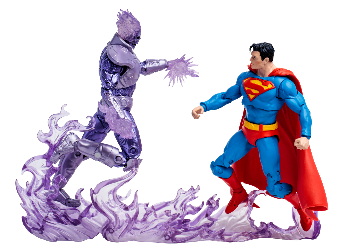 McFarlane DC Multiverse 7-Inch Gold Label 2-Pack: Atomic Skull vs. Superman Action Figures
