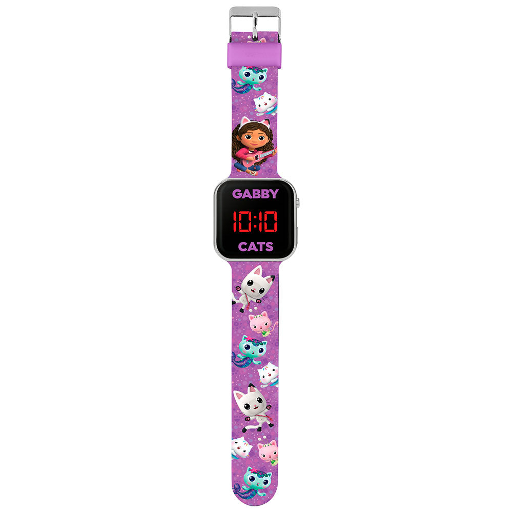 Gabby's Dollhouse Junior LED Digital Watch with Gabby Cat Text
