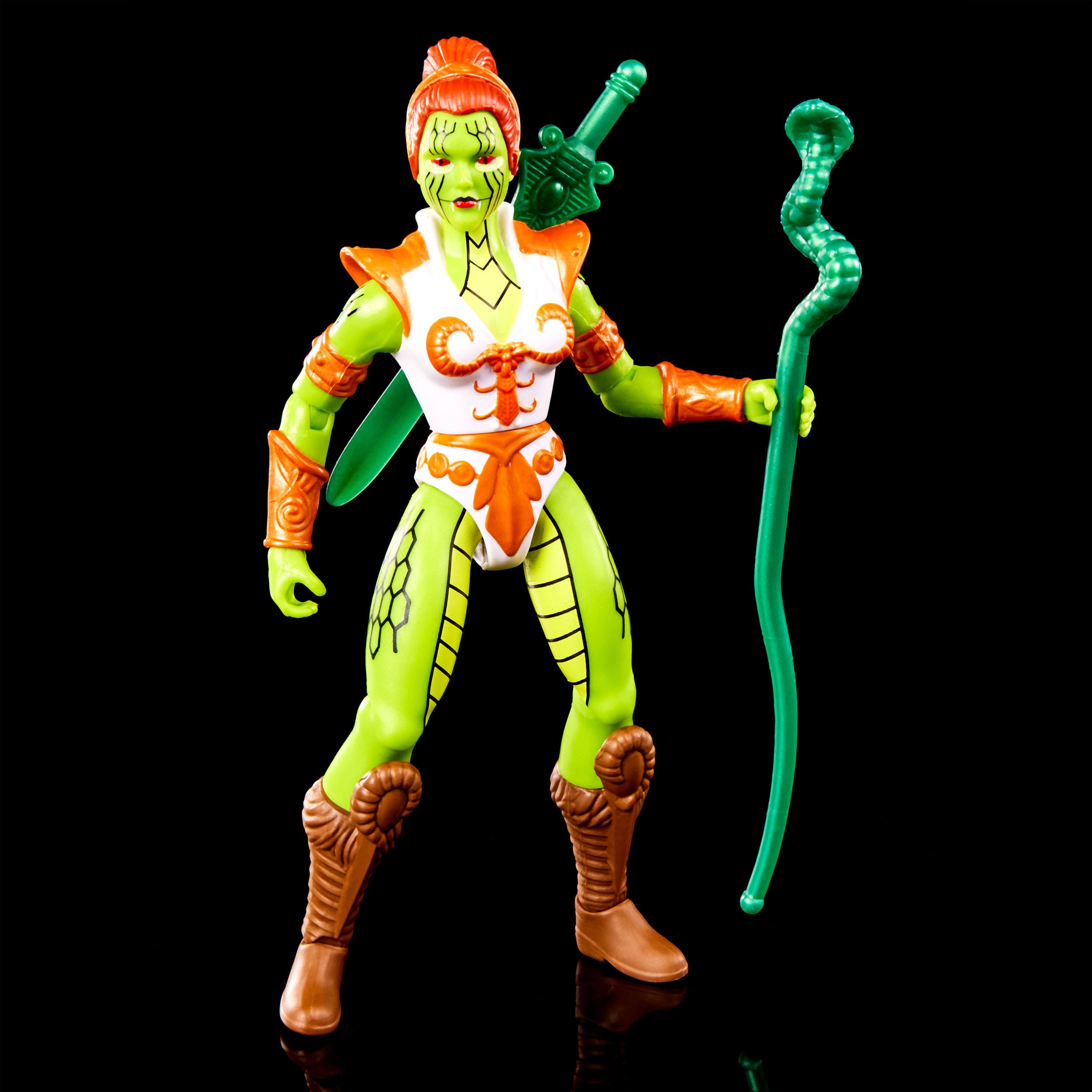 Collectible Masters of the Universe Origins Snake Teela 5.5-Inch Action Figure