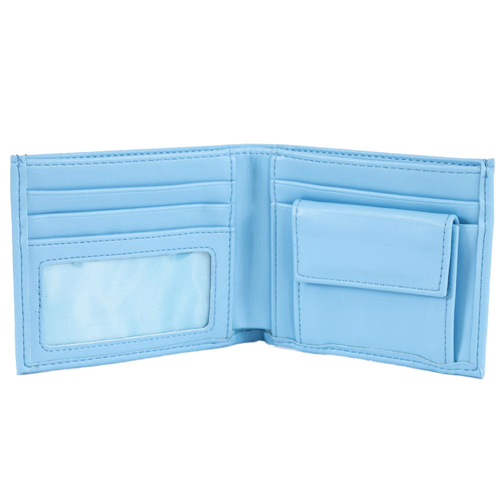 Stylish Blue PU Manchester City Printed Club Crest Wallet
