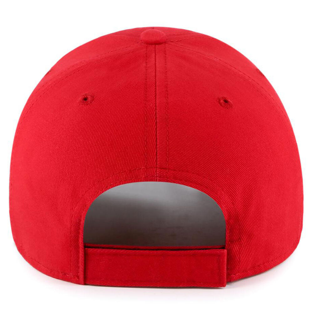 Authentic Liverpool FC Red Classic Curved Brim Baseball Cap for Adults